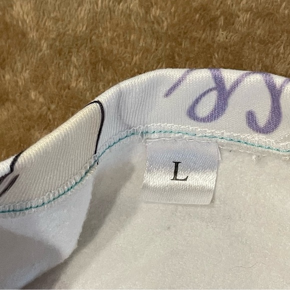 Inspirational Women's Sweatshirt - White Multicolor - Picture 4 of 5